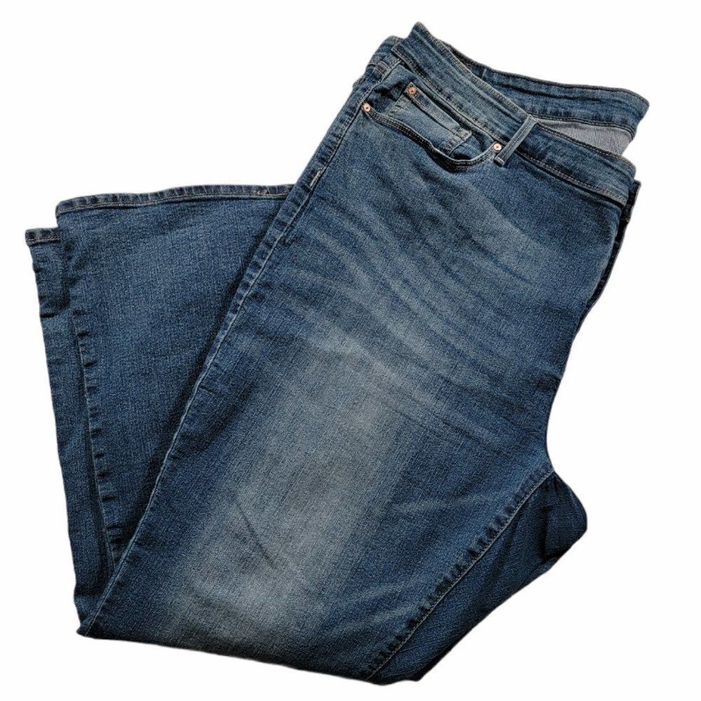 Signature By Levis Womens Blue Bootcut Jeans 23X30